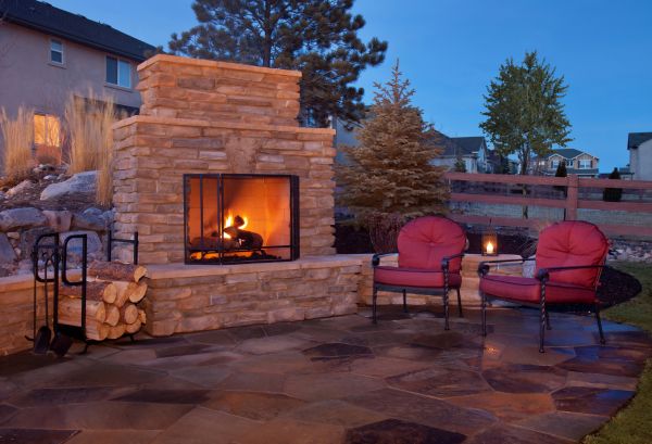 Fireplace Hearth Installation in Rogers