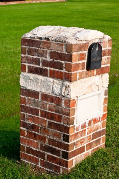 Brick Mailbox Installation in Rogers