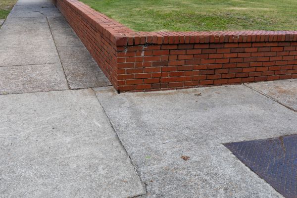 Brick Retaining Wall Repair in Rogers