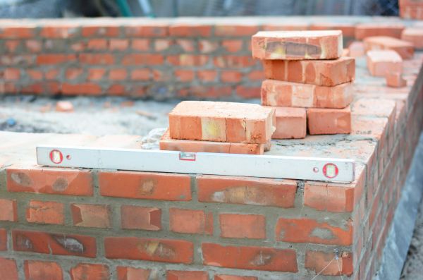 Brick Foundation Installation in Rogers