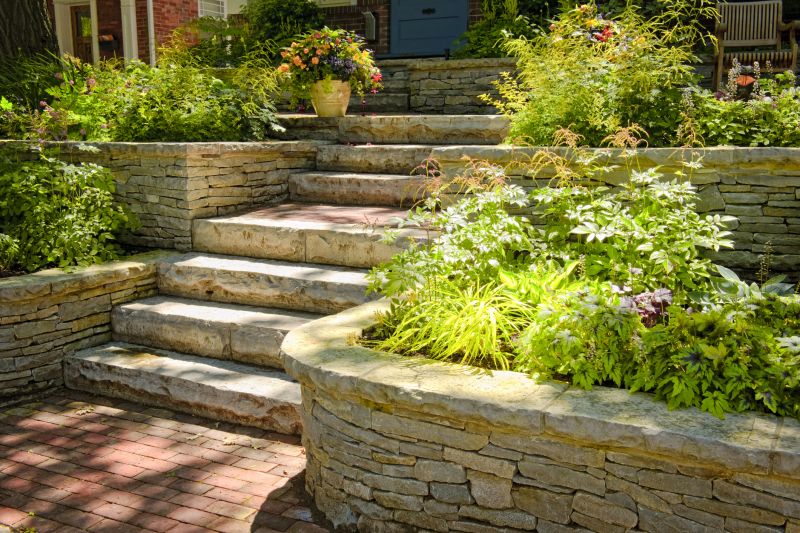 Stone Retaining Wall